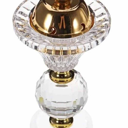 Glass Arabian Incense Burner Mabkhara Oud Traditional Decor Gift