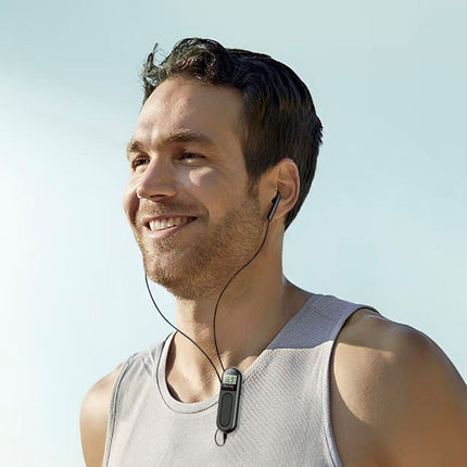 Portable Mini FM Radio with Clip, Rechargeable for Tour Guide & Racing