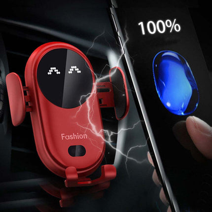 Smart Sensor Car Wireless Charger S11 Air Vent Phone Holder Fast Charger