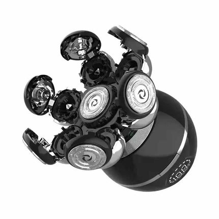 7D Electric Shaver Replacement Heads Men 7 Blade Floating Washable Razor