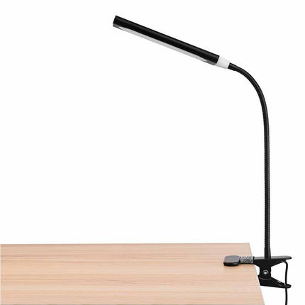 Flexible USB Clip-On Reading Lamp, LED Bedside Desk Light for Night