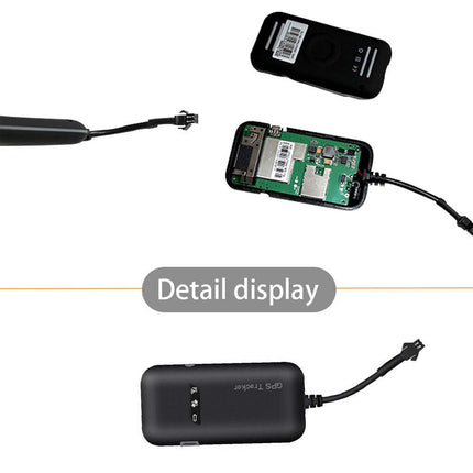 Portable GT02A Real-Time GPS Tracker Anti-Theft Vehicle Locator