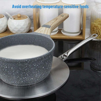 20cm Heat Diffuser Hob Converter Adapter Plate Saucepan Cooker Disc