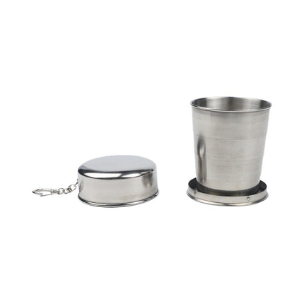 Portable Telescopic Drinking Cup 304 Stainless Steel for Campers