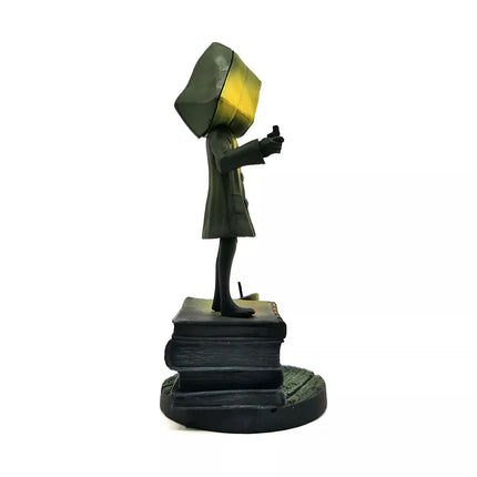Cute Nomes with Yellow Raincoat Girl Statue Game Toy Model
