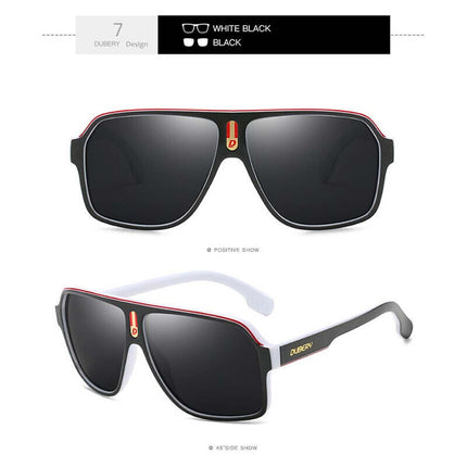 Mens Dubery Polarized Sunglasses UV400 Driving Fishing Eyewear