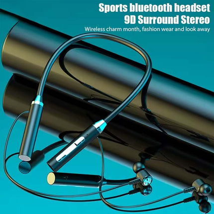 Wireless Bluetooth In Ear Neck Earphones Running Sports Earbuds Headset