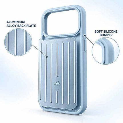 Protective New Phone Case for iPhone 18 Pro, Glacier Aluminum Cover