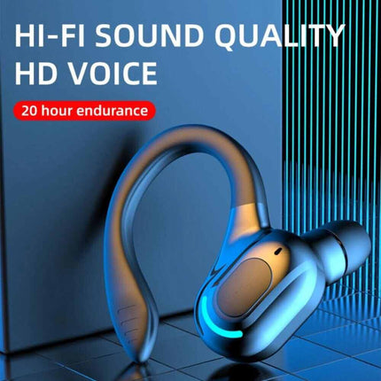 Wireless Bluetooth Headset Hands-Free Earpiece for iPhone Samsung