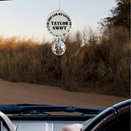 Taylor Swift Car Air Freshener Pendant Aromatherapy Wardrobe Deodorizer Decor