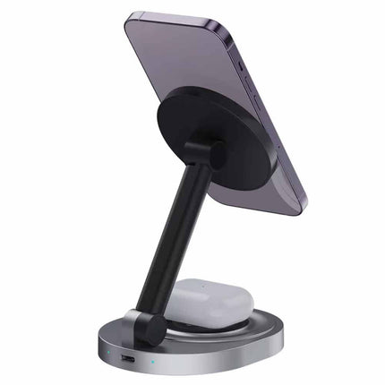 Magnetic Wireless Charger Stand for iPhone 15/14/13/12 Pro Max MagSafe