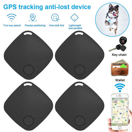 4 Pack Wireless Bluetooth GPS Tracker Anti Lost Key Wallet Pet Locator