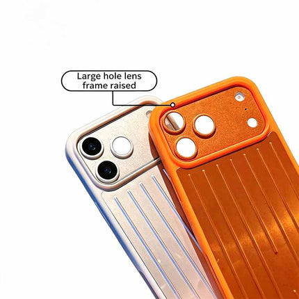 2026 New Orange Aluminum Phone Case For iPhone 16 Pro Max Cover