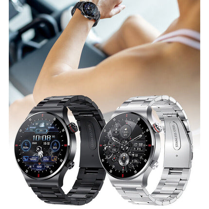Smart Watch for Men with Bluetooth Call, Full Touch Screen Sports
