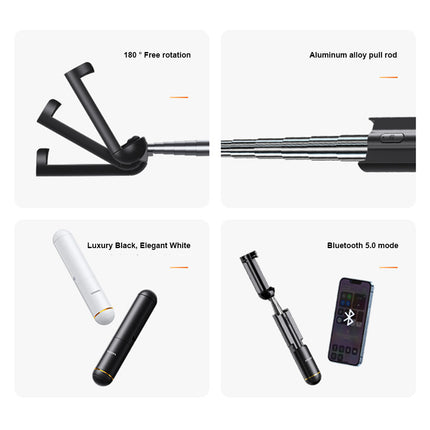 Pinsheng Mini Bluetooth Selfie Stick, Portable for Live Streaming