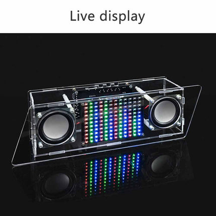 DIY Bluetooth Speaker Soldering Kit, LED Music Spectrum Display