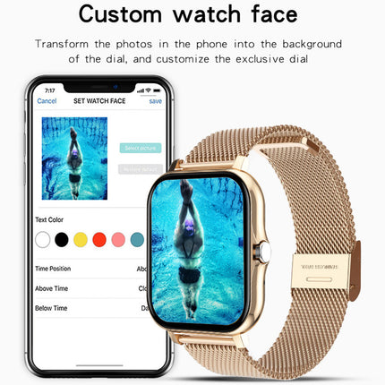 Bluetooth Smart Watch Heart Rate Waterproof for Men Women iPhone Android