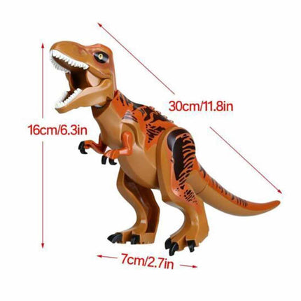 XXL Jurassic Indominus Rex Dinosaur Figure Large Size Blocks Toys Set