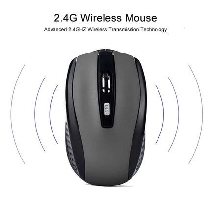 6D Optical Wireless Mouse 2.4G 2.4Ghz Computer Laptop Boxed