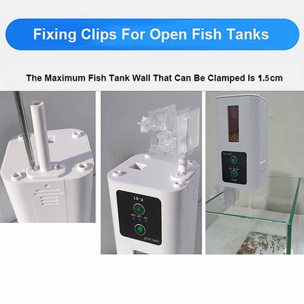 Automatic Fish Feeder with Timer, Large Capacity for Aquarium Use