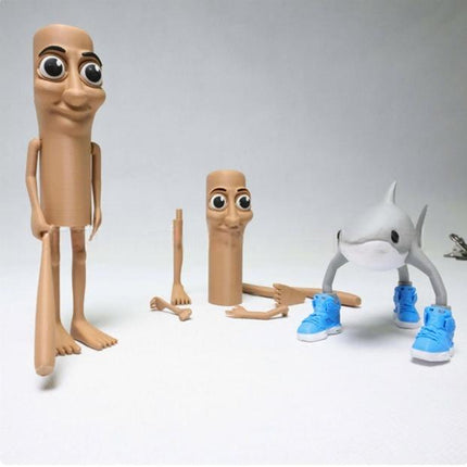 Tung Tung Sahur Italian Brainrot Wooden Stick Monkey Creative Desktop Toy