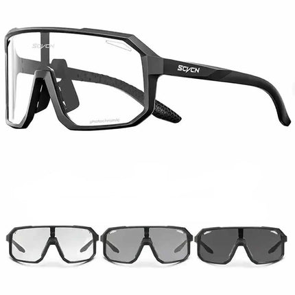 Photochromic Cycling Glasses Men Women Mountain Bike Road Sunglasses