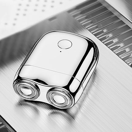 Men's Waterproof Electric Shaver USB Pocket Portable Double Head Washable Razor