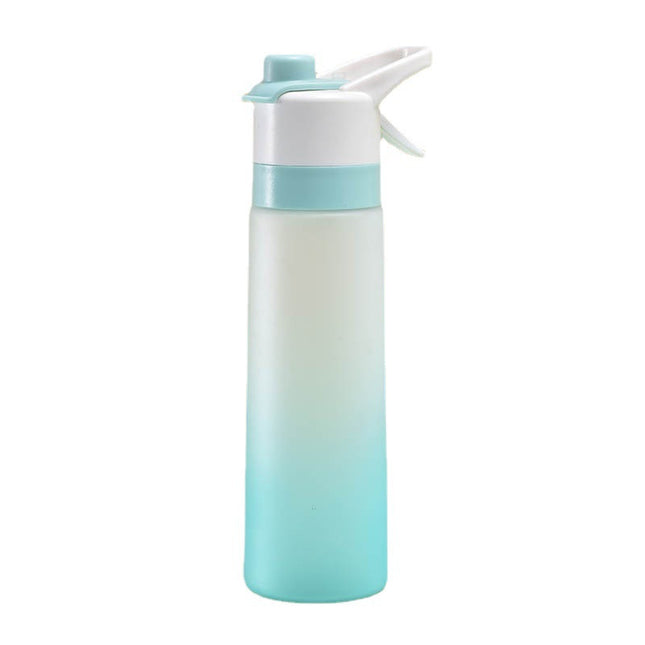 700ml Sport Matte Spray Water Bottle, Cooling Mist Kettle Cup
