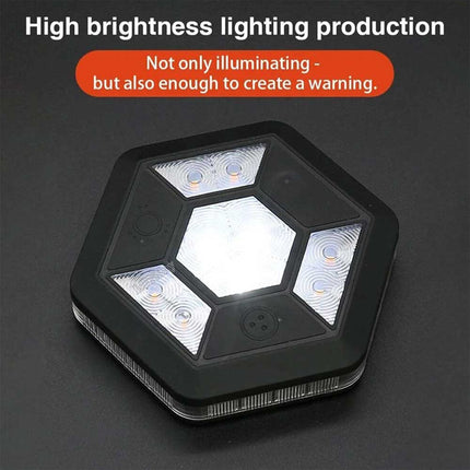 Magnetic 360° Rotating LED Car Warning Light Flashing Emergency Lamp