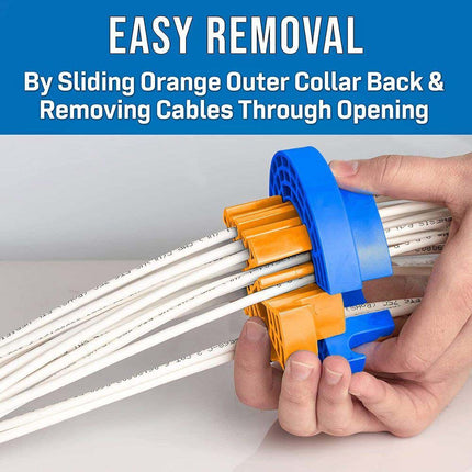 Ethernet Network Cable Comb Tool for Cat5 Cat5e Cat6 Cat7 RJ45 Perfect Looms