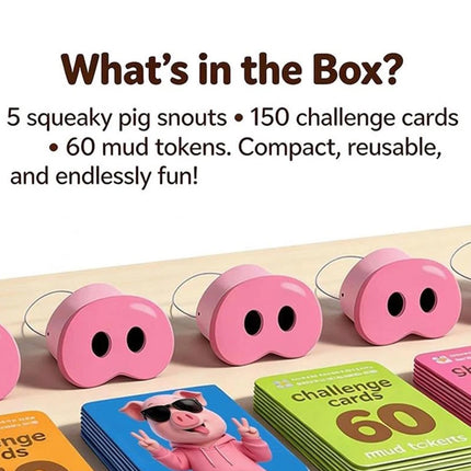 Funny Oinkcredible You Laugh You Lose Party Game 5pcs 2026 Pig Snout Game