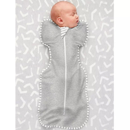 Stage 1 Swaddle UP Lite 0.2 TOG Sleeping Bag Grey Middle Size