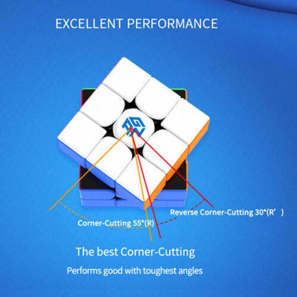3x3 Speed Cube Puzzle, Magic Brain Teaser, Perfect Xmas Gift for Kids