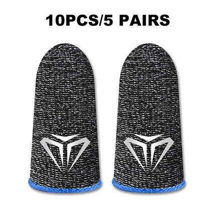 10PCS Phone Game Finger Sleeves, Sweatproof Thumb Gloves for PUBG Gamers
