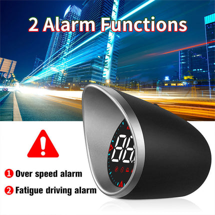 Universal G5 HUD GPS Speedometer Car Head Up Display with Speed Alarm
