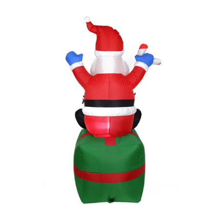 1.8M Giant Inflatable Xmas Santa 6ft Outdoor LED Light Yard Decor AU