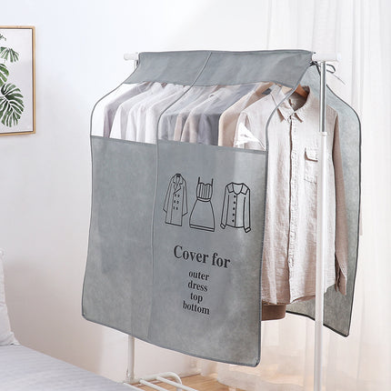 Clear Clothes Rail Cover, Hanging Storage Protector for Garment Rack NEW