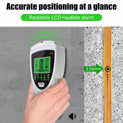 5-in-1 Stud Finder Wall Sensor – Electronic Beam & Joist Detector