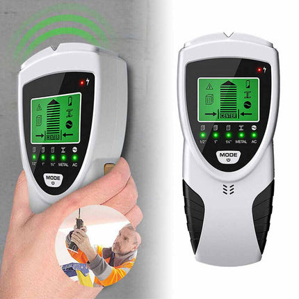 5-in-1 Stud Finder Wall Sensor – Electronic Beam & Joist Detector