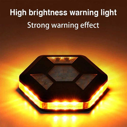 Magnetic 360° Rotating LED Car Warning Light Flashing Emergency Lamp