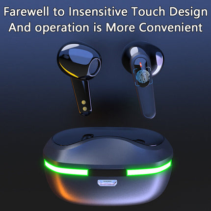 Bluetooth 5.3 TWS Wireless Earphones, HiFi Stereo Headset