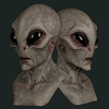 Soft Latex Alien Mask, Scary Halloween Cosplay Prop Comfortable