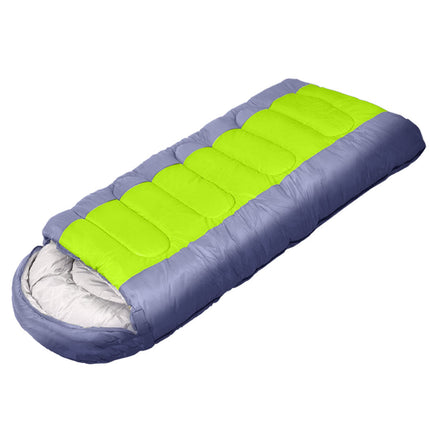 Mountview Sleeping Bag Outdoor Camping Grey-2006732919342764032