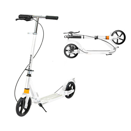 MONVELO Adult Commuter Foldable Scooter White-2006732850245799936
