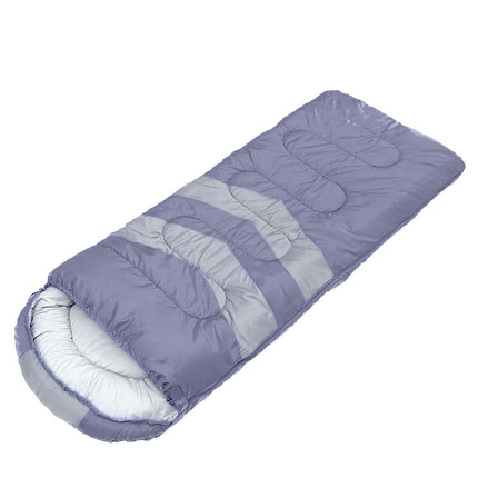 Mountview Single Sleeping Bag Bags Outdoor Grey-2006732920684941312