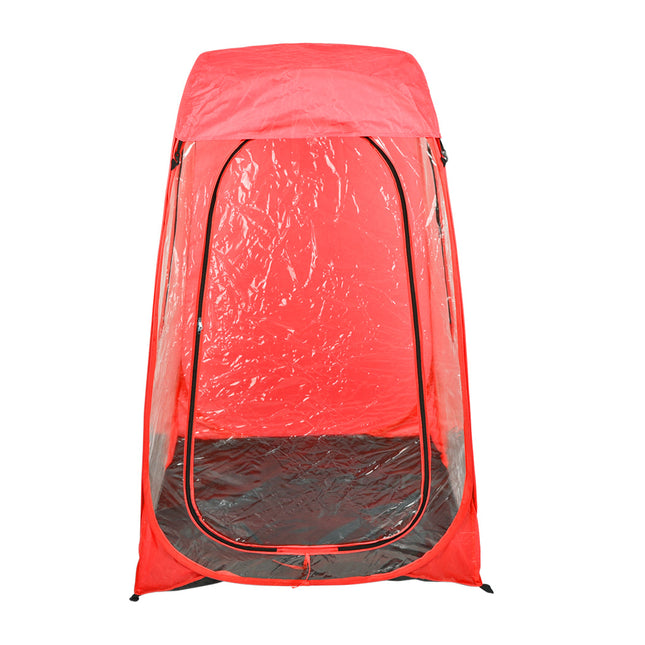 2x Mountview Pop Up Tent Camping Weather Red-2006732914611589121