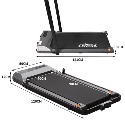 Centra Electric Treadmill Under Desk Grey-2018816925769011202
