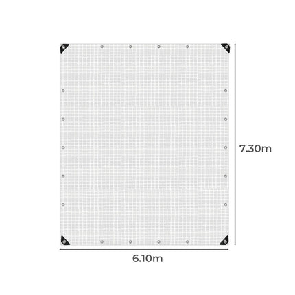 Manan Tarp Tarpaulin 200GSM Camping 6.1mx7.3m-2018816814913556482