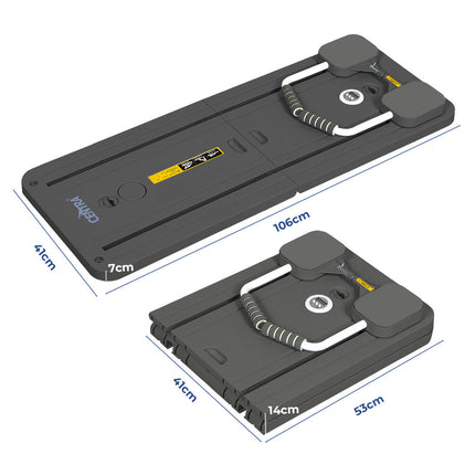 Centra Multifunctional Fitness Abdominal Board Grey-2018816779614294018