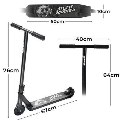 Monvelo Stunt Scooter Kids 360� Freestyle Tricks Ride-2006732792112746498